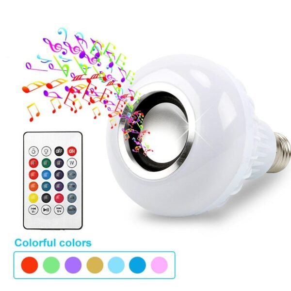 Music Playing LED Light Bulb